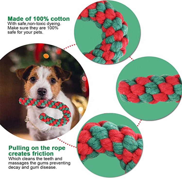 Christmas Rope Toys– Pic Pac Paw